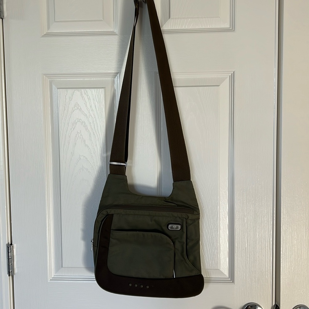 Tumi Tech Lightweight Nylon Crossbody  Flap Bag